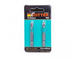 Бита Ritter WP PH2х 50мм магнитные сталь S2 2шт /20 PS20112052