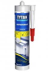 Герметик акриловый Euro Line белый 280 мл Tytan** в строительных магазинах СтройГрад