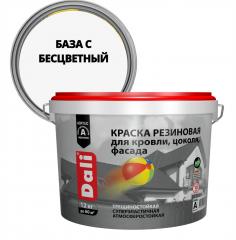 Краска резиновая DALI 12 кг База С в строительных магазинах СтройГрад