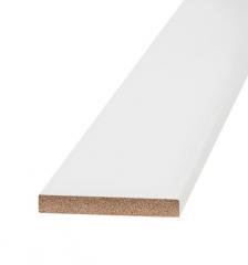 Наличник гладкий белый 8х70х2200мм в строительных магазинах СтройГрад