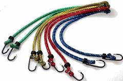 Веревка эластичная 8х 800мм с мет крючками (1комп) в строительных магазинах СтройГрад