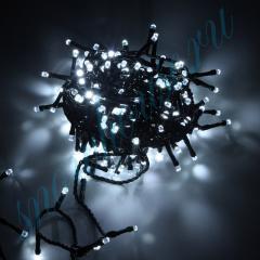 Гирлянда ˮНитьˮ 12 метров ˮКристаллˮ 120 светодиодов, белый, соединяемая до 10 шт. улица Snowhouse в строительных магазинах СтройГрад