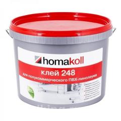 Клей для коммерческого линолеума HomaKoll 248 10л (14 кг) Хома