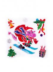 Наклейка декоративная ˮПраздник с Дракошейˮ, в ассортименте в строительных магазинах СтройГрад