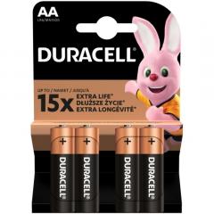 Батарейки Duracell Basic АА LR6-4BL