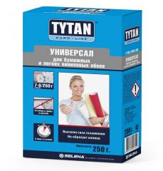 Клей обойный Euro-line для бумажных и легких виниловых обоев 250 г Tytan в строительных магазинах СтройГрад