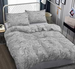 Комплект постельн.белья eco cotton с трик. простыней BZ Franco 1,5-сп с резинкой в строительных магазинах СтройГрад