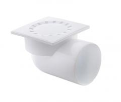 Трап универсальный пластик, d 110 мм (горизонтальный) в строительных магазинах СтройГрад