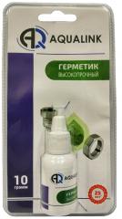 Клей-герметик Анаэробный AQUALINK ˮВысокопрочныйˮ 10г в блистере в строительных магазинах СтройГрад
