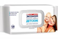 Салфетки влажные ЭКОНОМ smart №120 детские