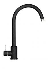 Смеситель Polygran для кухни Альтаир №16 черный в строительных магазинах СтройГрад