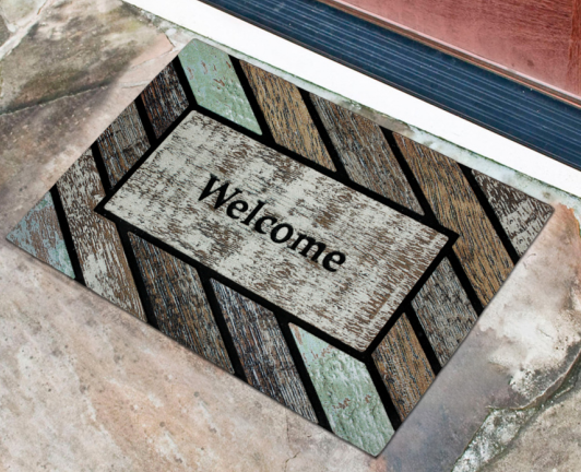 Коврик придверный флок. Карлайл 45х75см 05 в строительных магазинах СтройГрад