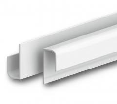Профиль ˮLˮ для панелей 8мм 3,0м ˮИдеал Ламиниˮ, 001 Белый в строительных магазинах СтройГрад