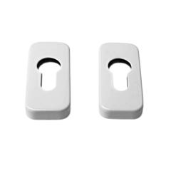 Накладка цилиндровая Apecs DP-C-09-W в строительных магазинах СтройГрад