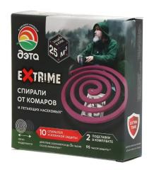 Спираль от комаров с подставками Дэта Extrime 10 шт в строительных магазинах СтройГрад