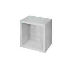 Полка-кубик Какса.а, Кристалл-30, белый в строительных магазинах СтройГрад