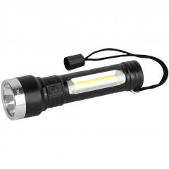 Фонарь светодиодный ЭРА UA-501 универсальный, аккум.COB+LED, 5 Вт, резина в строительных магазинах СтройГрад