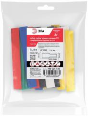 Набор термоусадочных трубок ЭРА NO-224-526 ТТУ нг-LS 8/4 7 цветов по 3 шт L=100 мм в строительных магазинах СтройГрад