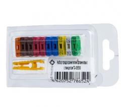 Набор предохранителей флажковых с пинцетом TA-O6599