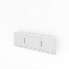 Экран Какса-а КАПРИЗ мебельный МДФ под ванну 1,5 м белый (алюминиевый профиль)