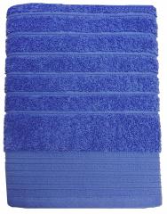 Полотенце махровое Страйп 30х60, 100% хлопок, васильковый в строительных магазинах СтройГрад