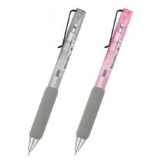 Ручка шариковая автоматическая С УЛЬТРАМЯГКИМ ГРИПОМ BRAUBERG ˮMAXI SOFTˮ,СИНЯЯ, узел 0,5 мм, 144466 в строительных магазинах СтройГрад