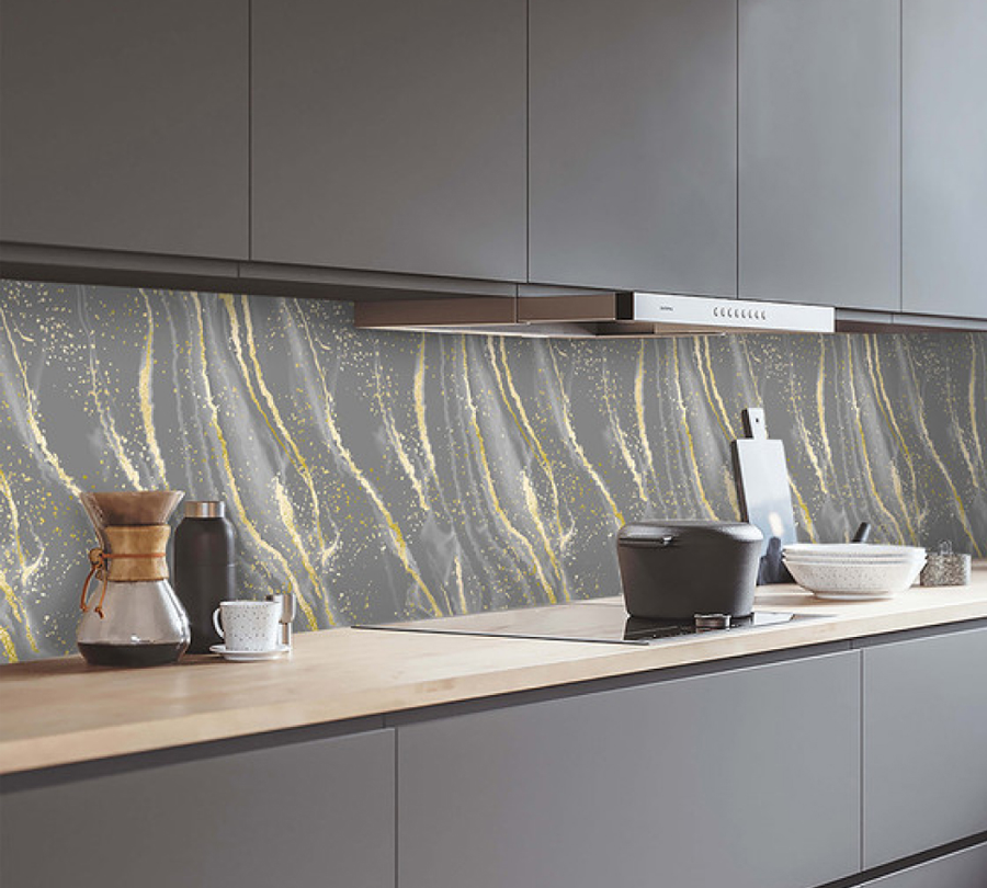 Фартук кухонный Stella Порто Венере 3000х600х0,8мм АБС в строительных магазинах СтройГрад