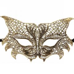 Маска кружевоˮТигрицаˮ, золотой в строительных магазинах СтройГрад