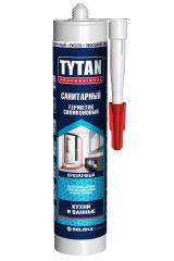 Герметик силиконовый санитарный Professional бесцветный 280 мл Tytan в строительных магазинах СтройГрад