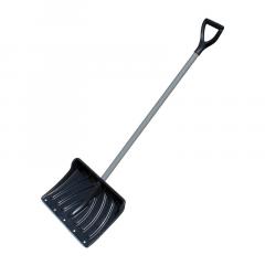 Лопата д/снега пластик мет планка с алюм черен ширина 500мм в строительных магазинах СтройГрад
