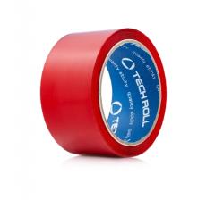 Лента клейкая 48мм х 20м красный Techroll в строительных магазинах СтройГрад