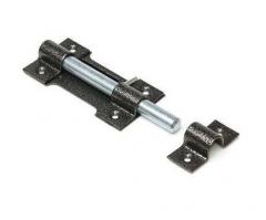 Засов ДЕЛГА, накладной, круглый ПП в строительных магазинах СтройГрад