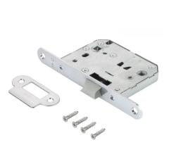 Защелка сантехническая бесшумная BUSSARE PLAST50/70 M.CHROME (хром матовый) в строительных магазинах СтройГрад