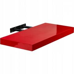 Полка со скрытым крепл (80х23,5х3,8см) красн. LWFS825RE