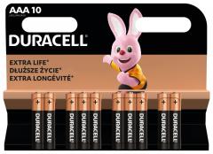 Батарейки Duracell Basic ААА LR03-10BL