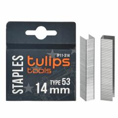 Скобы для степлера TULIPS тип 53 14мм 1000шт 10/180 IP11-314