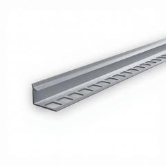 Профиль внутренний для плитки ˮДеконикаˮ 10мм 2,5м Серый глянцевый в строительных магазинах СтройГрад