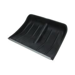 Лопата д/снега пластик (ковш) мет планка d 30-32 ширина 500мм в строительных магазинах СтройГрад