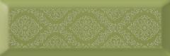 Metro оливковый, декор Lacroix 10, 100х300х8мм, Gracia Ceramica /20/1680/