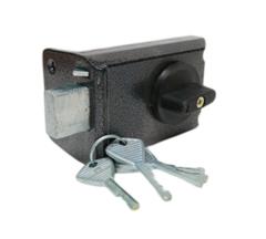 Замок накладной ЗН2Д-2 (аналог ШО-40) в строительных магазинах СтройГрад