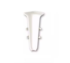 Угол внутренний для плинтуса ˮДеконикаˮ 70мм Кремово-белый (2 штуки во флоупак) в строительных магазинах СтройГрад