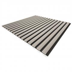 Панель Стеновая Акустическая Stella Comfort De Luxe Sandgrau 600х600х9 мм в строительных магазинах СтройГрад