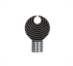 Заглушка Солнечная Система д20 металл ГРАФИТ (2 шт) в упаковке в строительных магазинах СтройГрад