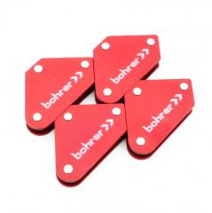 Набор уголков магнитных для сварки BOHRER MS4 45°\90°\135° (до 4,5кг удержание) 4шт 71450410 в строительных магазинах СтройГрад