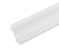 Угол внутренний галтель ПВХ ˮИдеалˮ 22х22мм 2,7м Белый в строительных магазинах СтройГрад