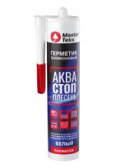 Герметик MasterTeks акваСТОПплесень силиконовый белый 280мл.