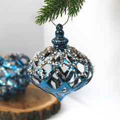 Набор украшений SHINE ˮMagic lampˮ 8,8х10,4 см (2 шт.), night blue в строительных магазинах СтройГрад