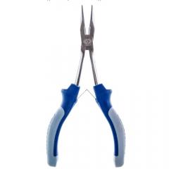 Длинногубцы КОБАЛЬТ мини удлиненные, 165 мм, с кусачками для проволоки , 2-х компонентные рукоятки