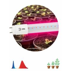 Фитолампа для растений светодиодная ЭРА FITO-18W-RB-T8-G13-NL /25
