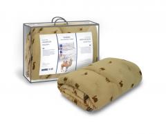 Одеяло NORDIC Верблюжья шерсть 140х205, ткань тик, в чемодане, ОВШТ-15(ОШВП-15)